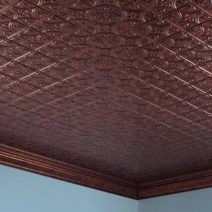 Fasade Ceiling Tile in Traditional 1